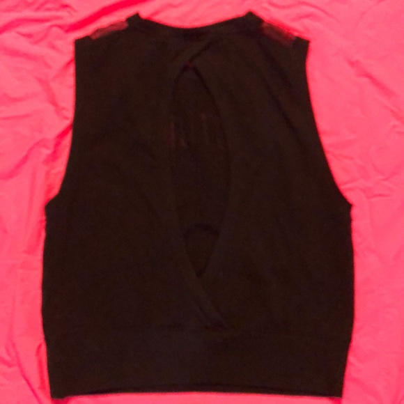Victoria’s Secret Open Back Cotton Workout Tank - Picture 3 of 3